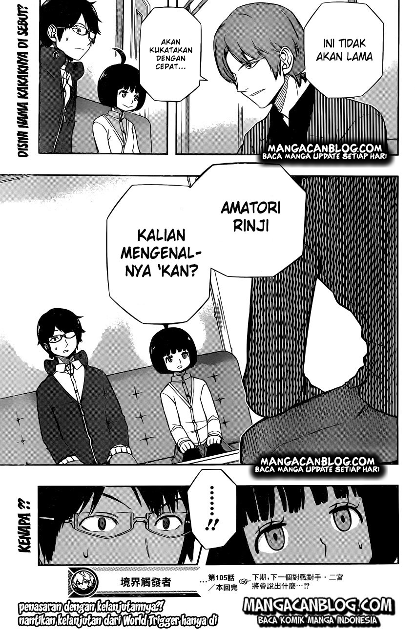 world-trigger - Chapter: 105
