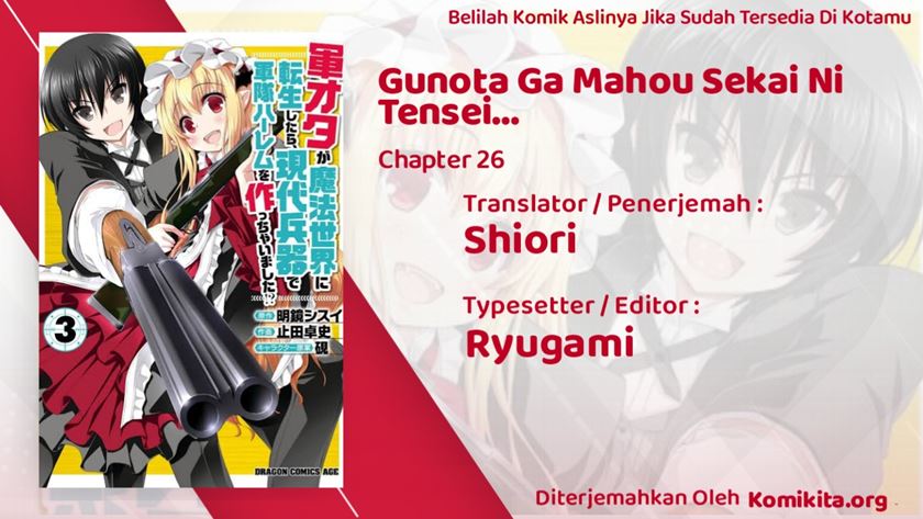 gunota-ga-mahou-sekai-ni-tensei-shitara-gendai-heiki-de-guntai-harem-o-tsukucchaimashita - Chapter: 26