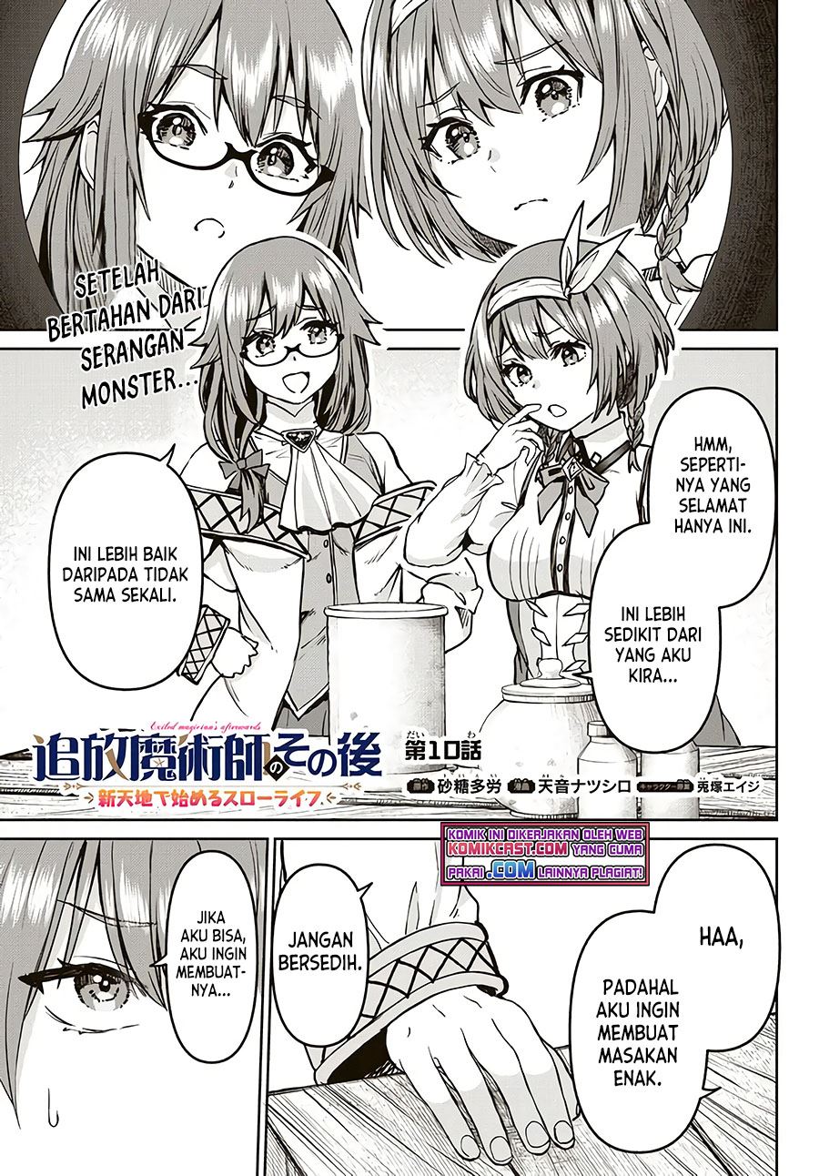 tsuihou-majutsushi-no-sono-go-shintenchi-de-hajimeru-slow-life - Chapter: 10