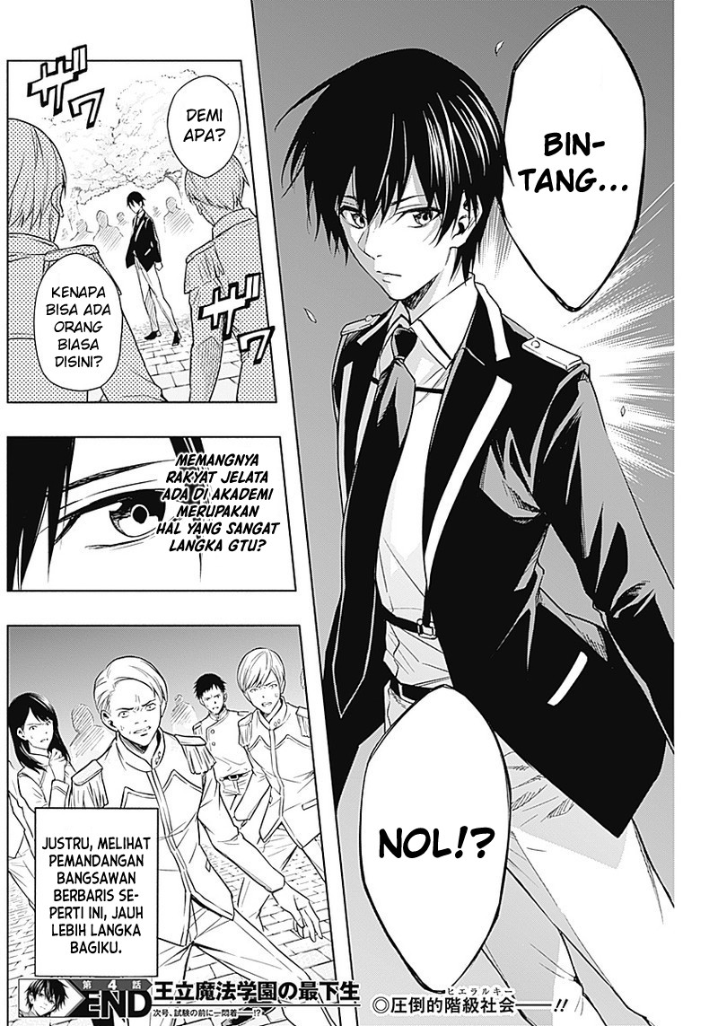 ouritsu-mahou-gakuen-no-saikasei-slum-agari-no-saikyou-mahoushi-kizoku-darake-no-gakuen-de-musou-suru - Chapter: 4