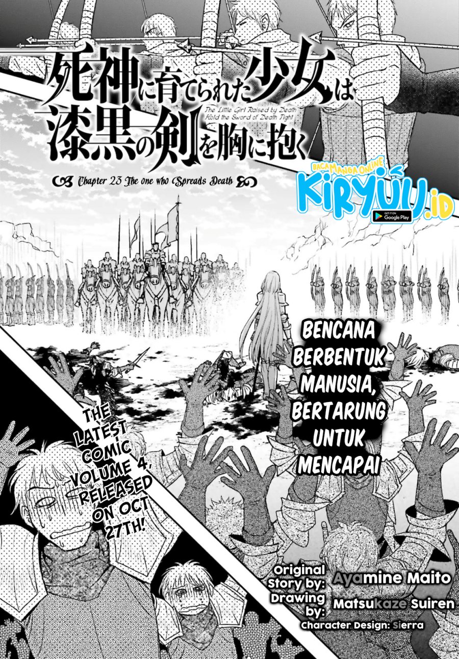 shinigami-ni-sodaterareta-shoujo-wa-shikkoku-no-tsurugi-wo-mune-ni-idaku - Chapter: 23