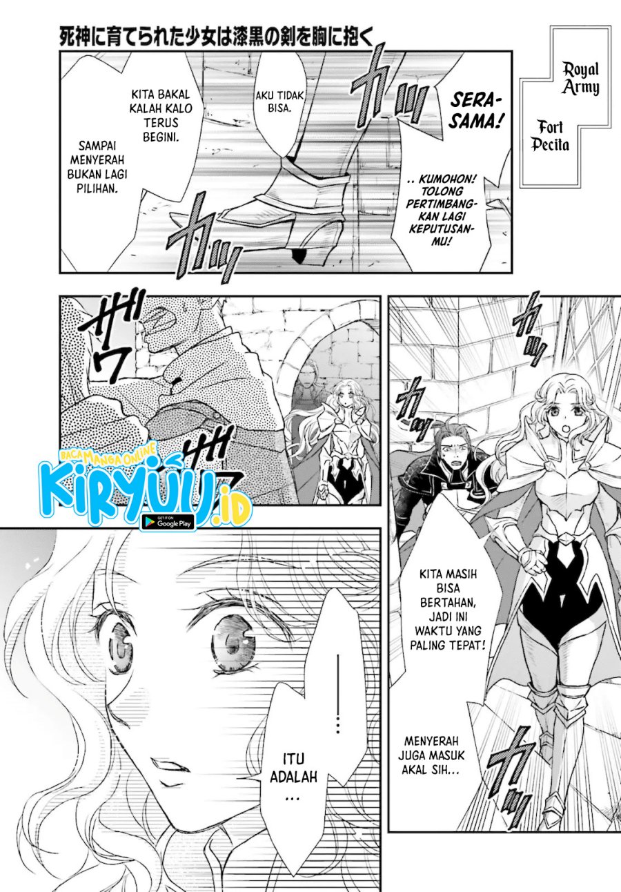 shinigami-ni-sodaterareta-shoujo-wa-shikkoku-no-tsurugi-wo-mune-ni-idaku - Chapter: 23