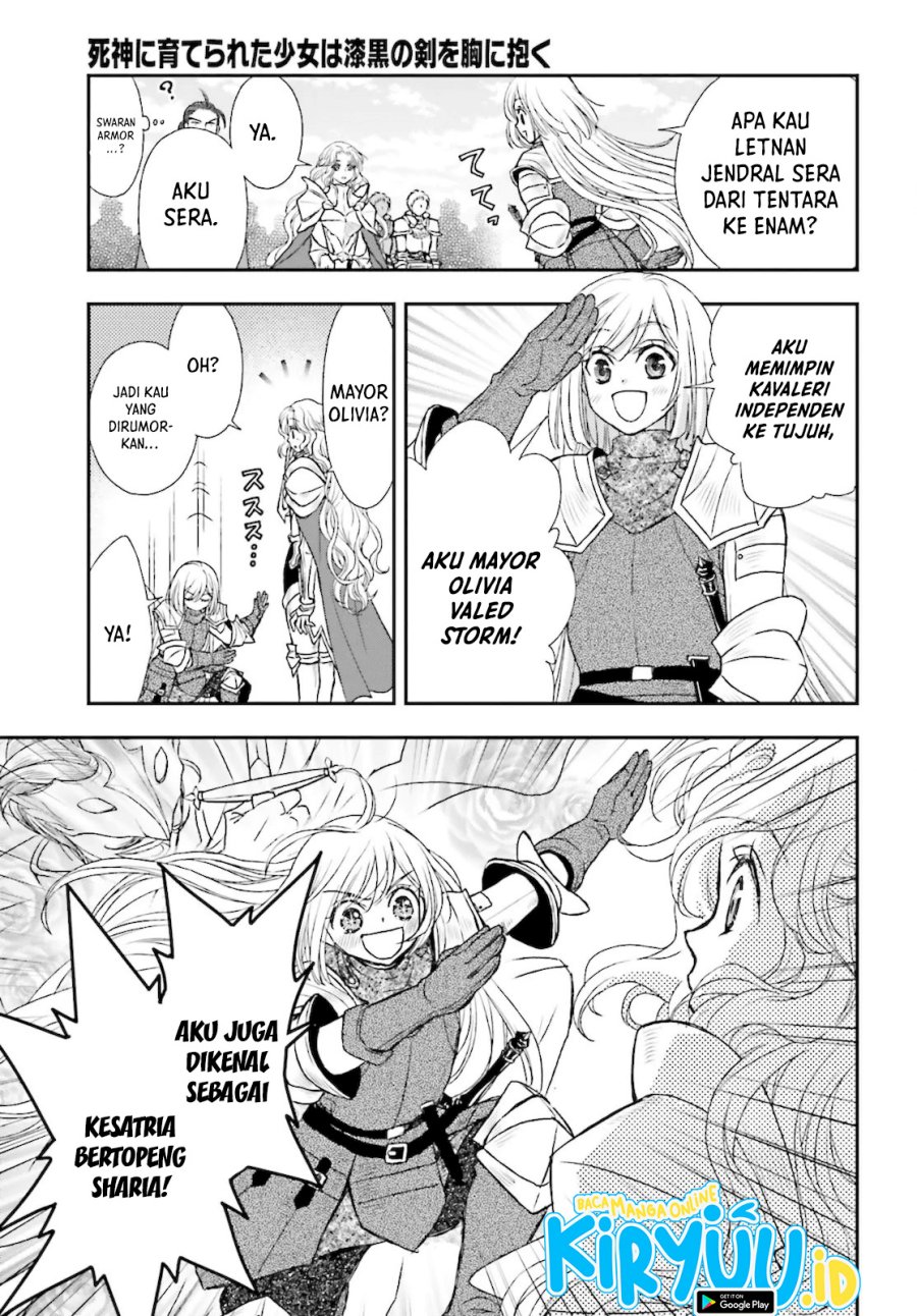 shinigami-ni-sodaterareta-shoujo-wa-shikkoku-no-tsurugi-wo-mune-ni-idaku - Chapter: 23