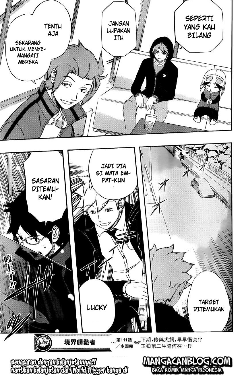 world-trigger - Chapter: 111