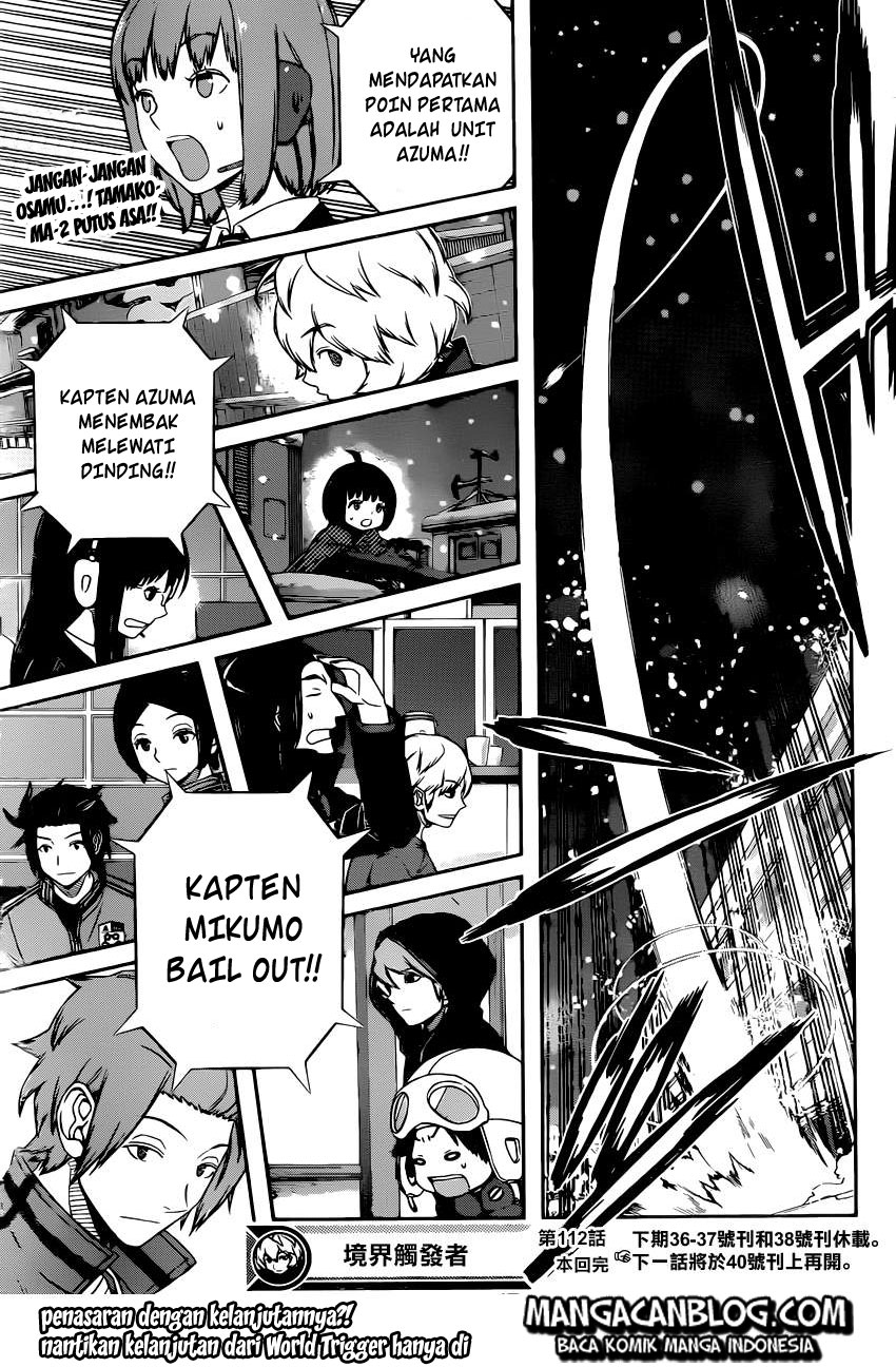 world-trigger - Chapter: 112