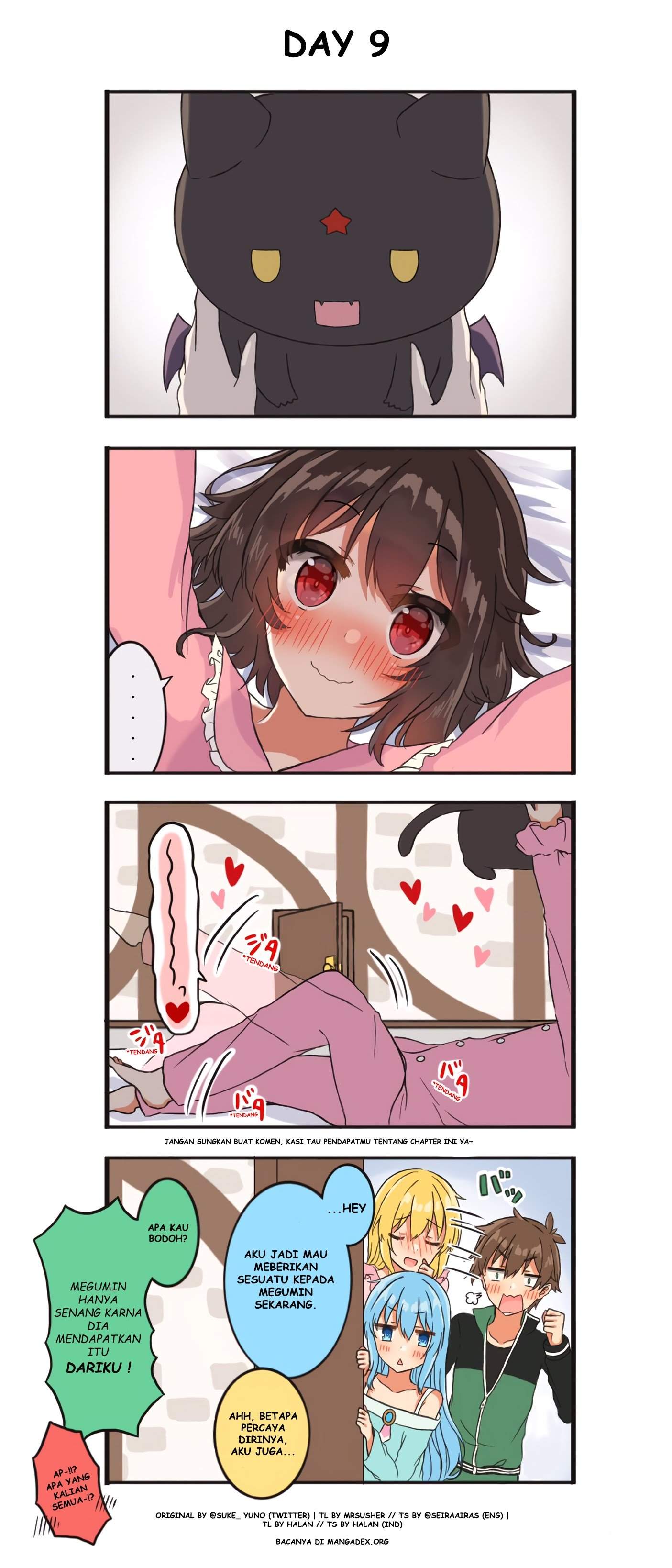 kono-subarashii-sekai-ni-shukufuku-wo-kazumegu-will-get-married-in-100-days - Chapter: 9