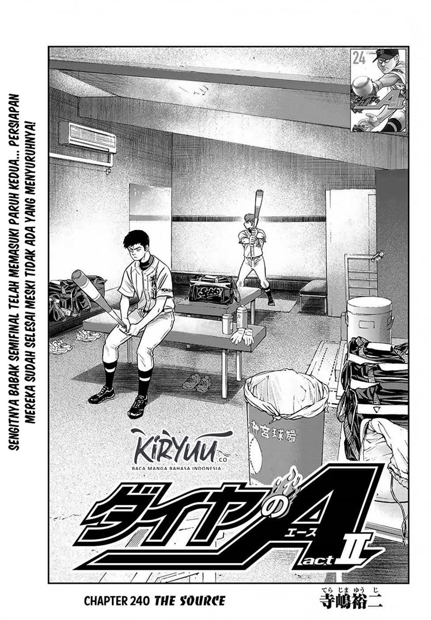 diamond-no-ace-act-2 - Chapter: 240