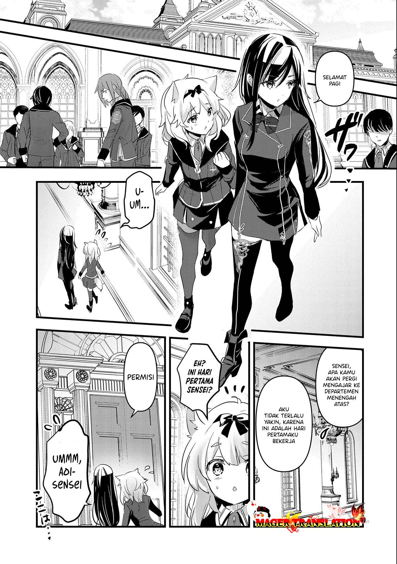 isekai-teni-shite-kyoushi-ni-natta-ga-majo-to-osorerareteiru-ken-aoi-sensei-no-gakuen-funtou-nisshi - Chapter: 3
