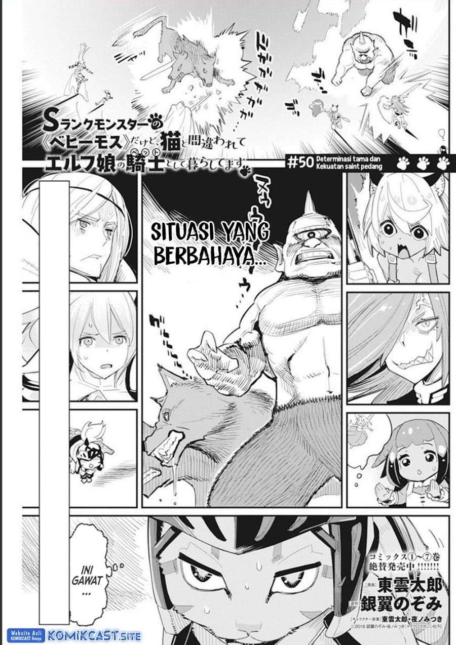 s-rank-monster-no-behemoth-dakedo-neko-to-machigawarete-erufu-musume-no-kishi-pet-toshite-kurashitemasu - Chapter: 50