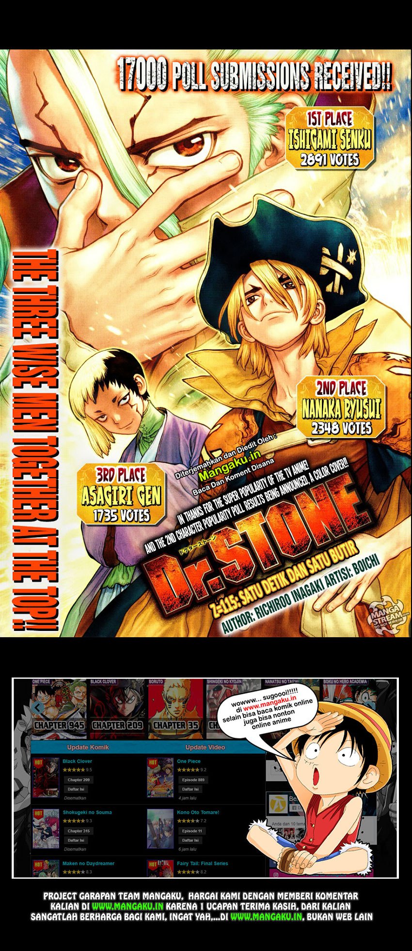 dr-stone - Chapter: 115