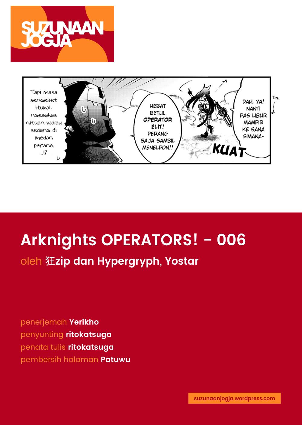 arknights-operators - Chapter: 6