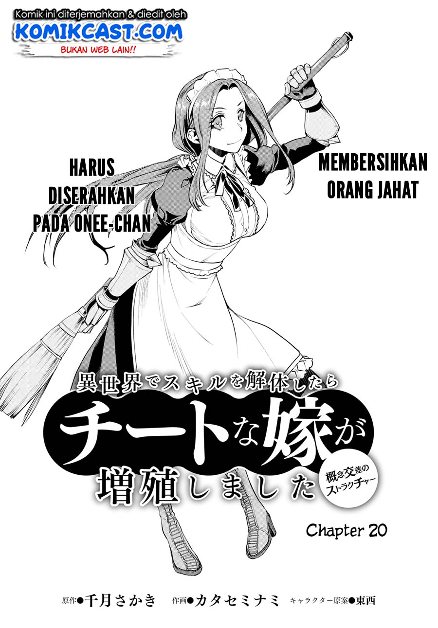 isekai-de-skill-wo-kaitai-shitara-cheat-na-yome-ga-zoushoku-shimashita-gainen-kousa-no-structure - Chapter: 20