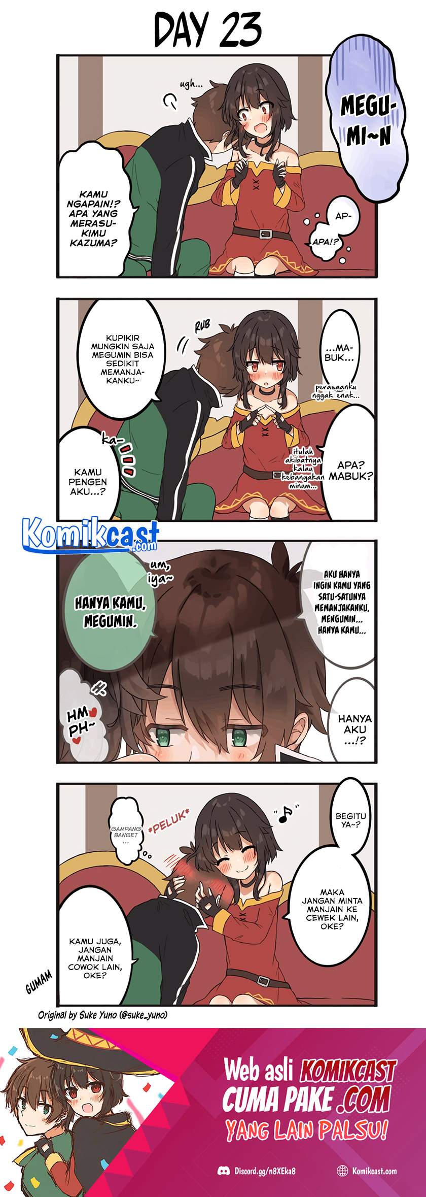 kono-subarashii-sekai-ni-shukufuku-wo-kazumegu-will-get-married-in-100-days - Chapter: 23