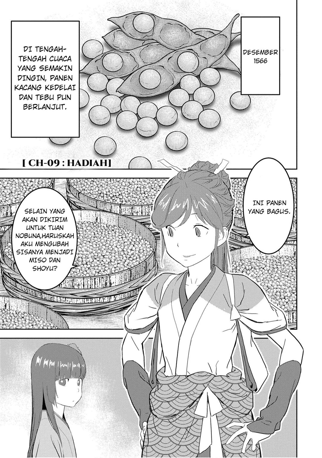 sengoku-komachi-kuroutan-noukou-giga - Chapter: 9