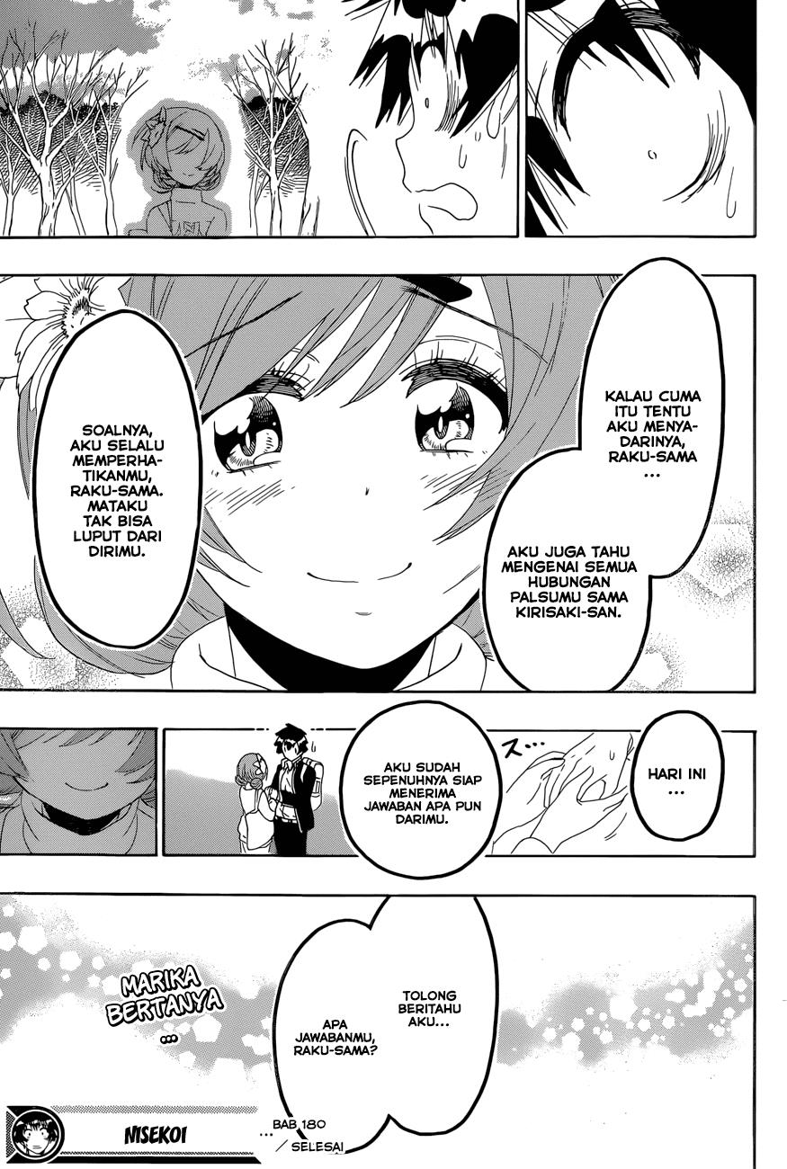 nisekoi - Chapter: 180