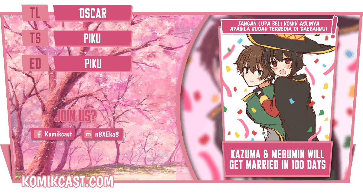 kono-subarashii-sekai-ni-shukufuku-wo-kazumegu-will-get-married-in-100-days - Chapter: 28