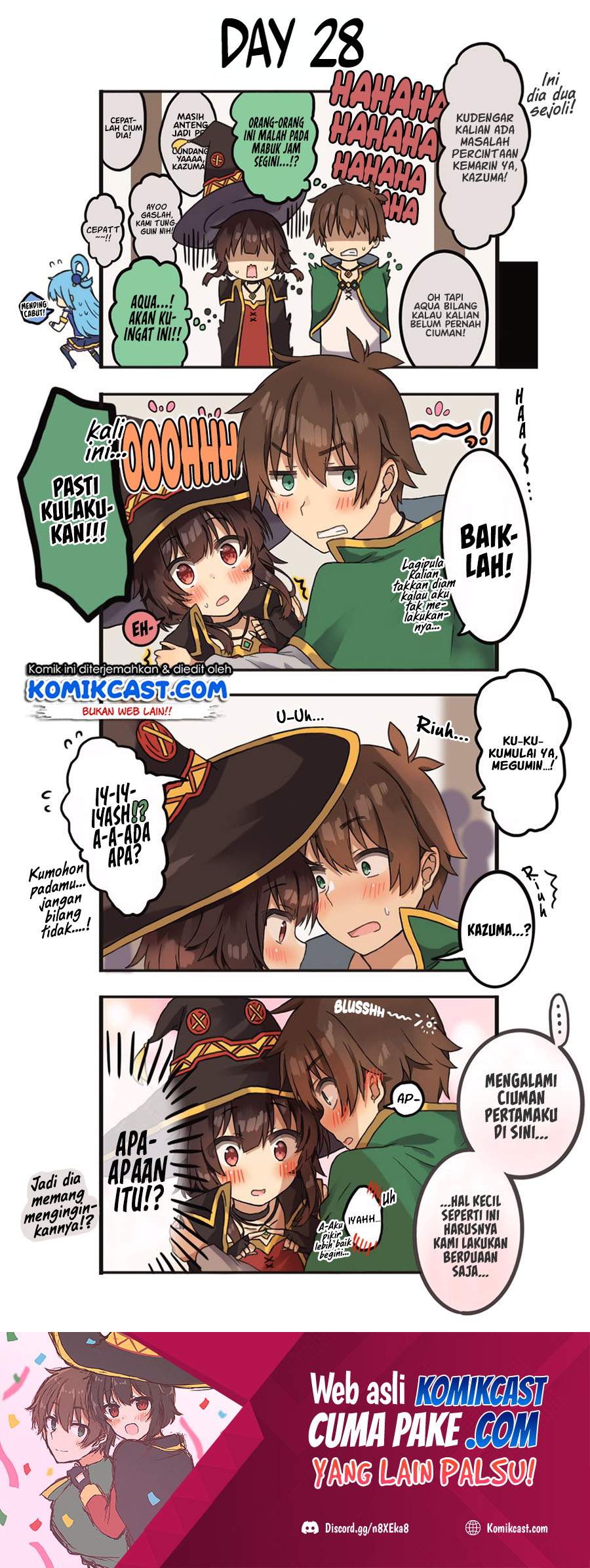 kono-subarashii-sekai-ni-shukufuku-wo-kazumegu-will-get-married-in-100-days - Chapter: 28