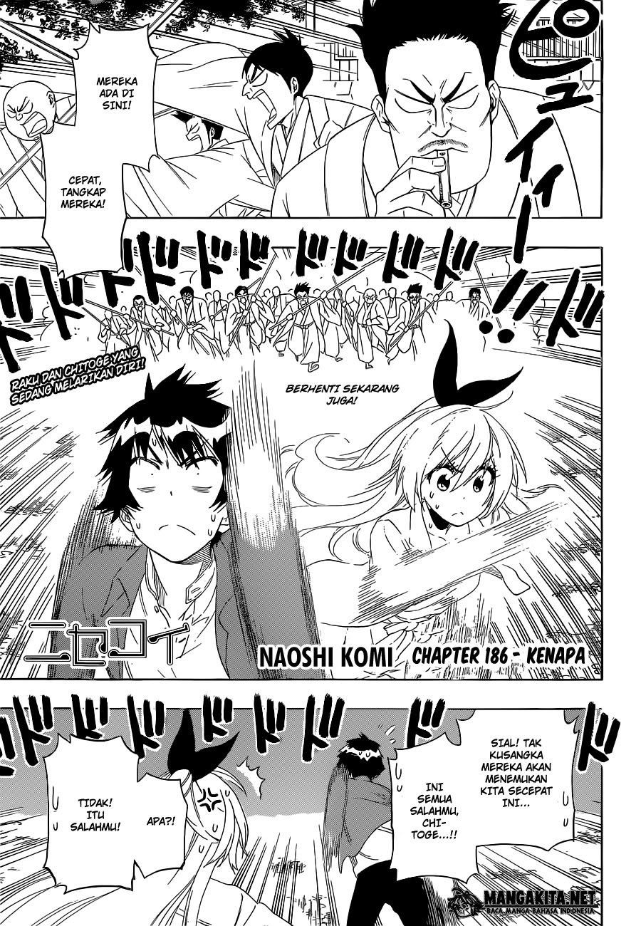 nisekoi - Chapter: 186