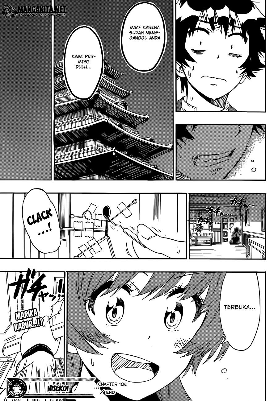 nisekoi - Chapter: 186