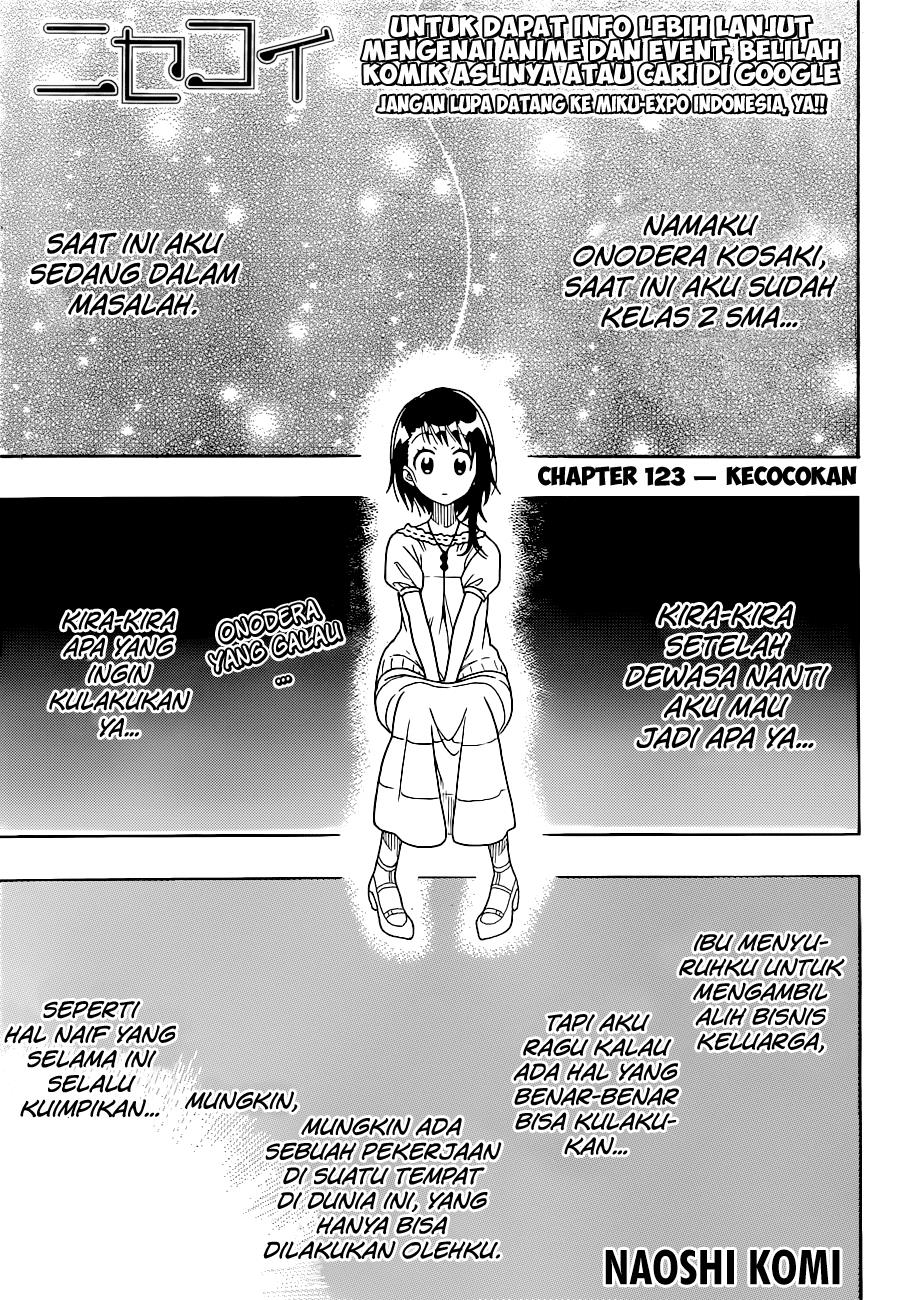 nisekoi - Chapter: 123