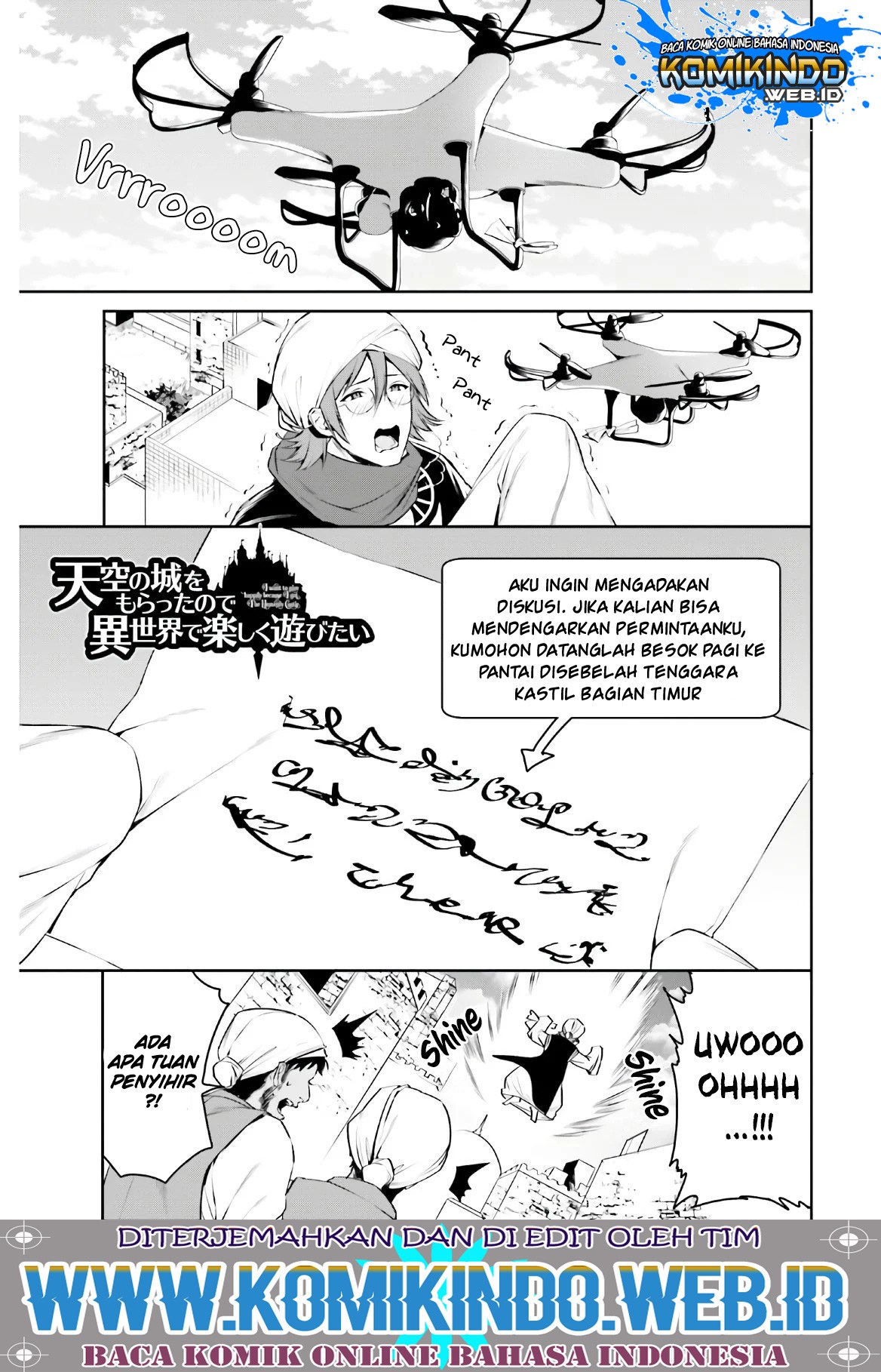tenkuu-no-shiro-o-moratta-no-de-isekai-de-tanoshiku-asobitai - Chapter: 13