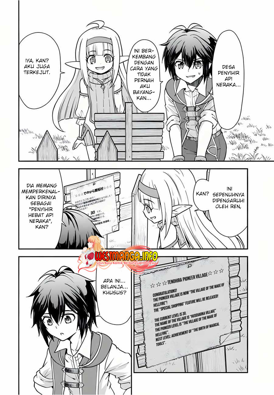 tenohira-kaitakumura-de-isekai-kenkouki-fueteku-yome-tachi-to-nonbiri-mujintou-raifu - Chapter: 35