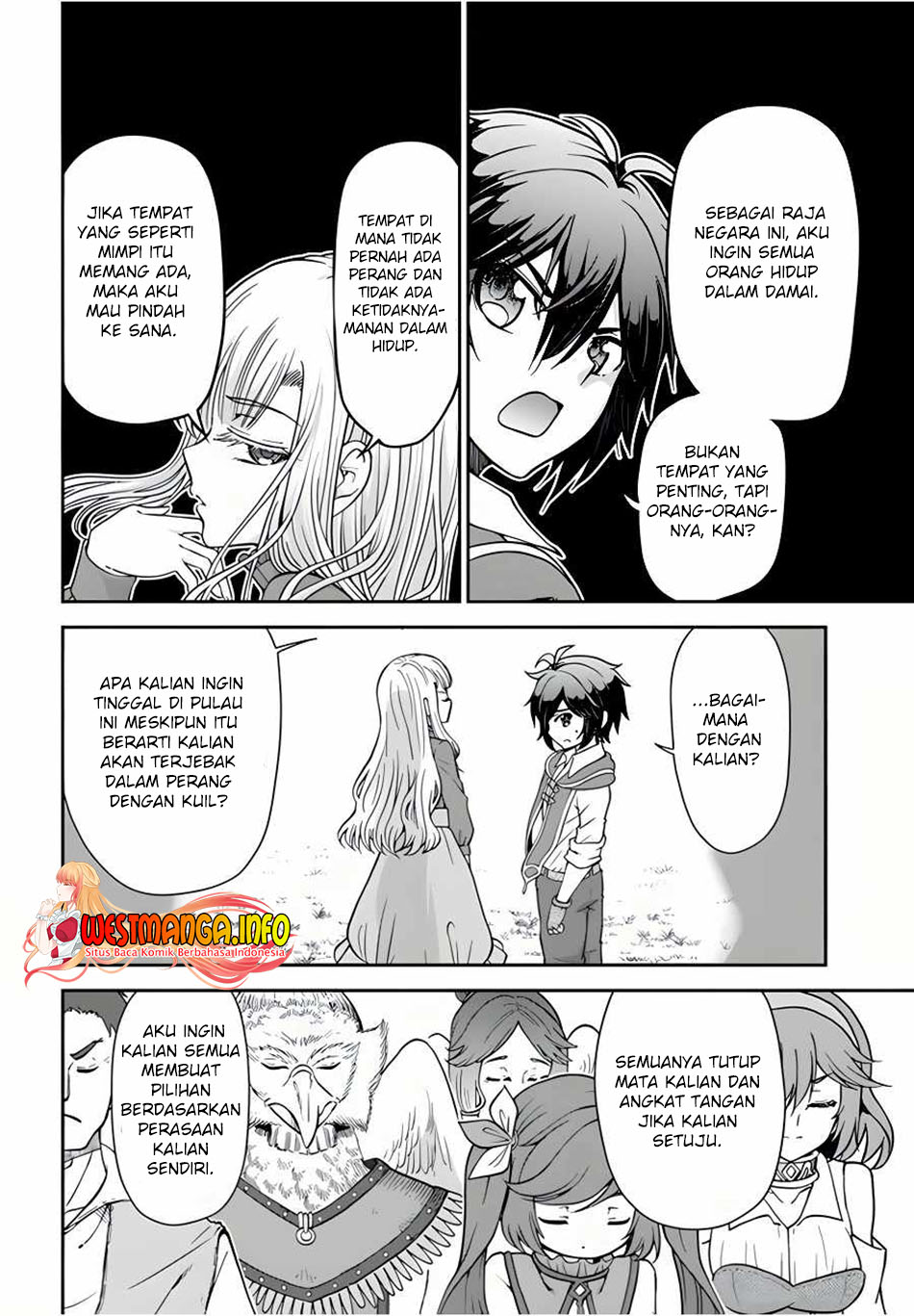 tenohira-kaitakumura-de-isekai-kenkouki-fueteku-yome-tachi-to-nonbiri-mujintou-raifu - Chapter: 35