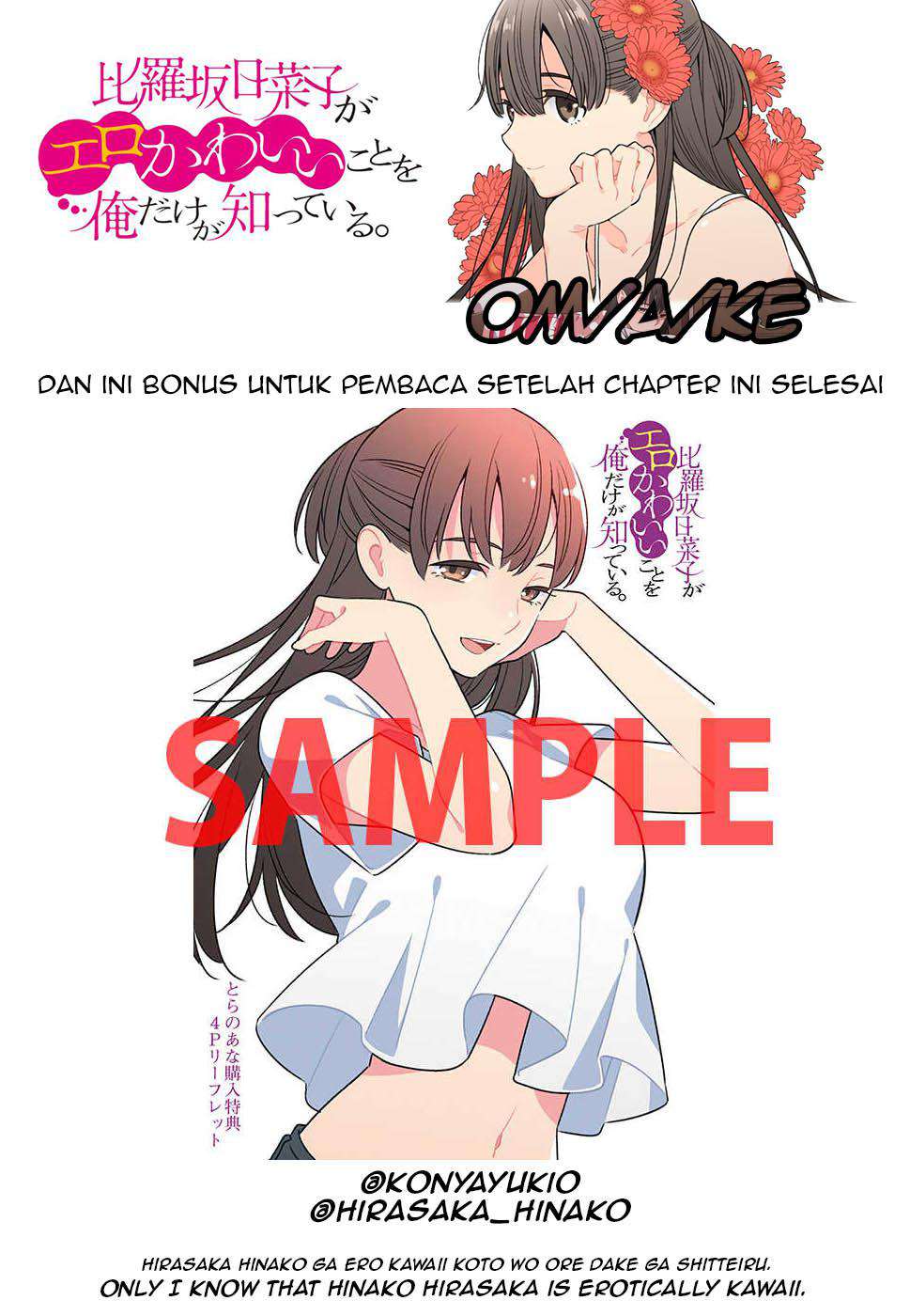 hirasaka-hinako-ga-ero-kawaii-koto-wo-ore-dake-ga-shitteiru - Chapter: 09.5