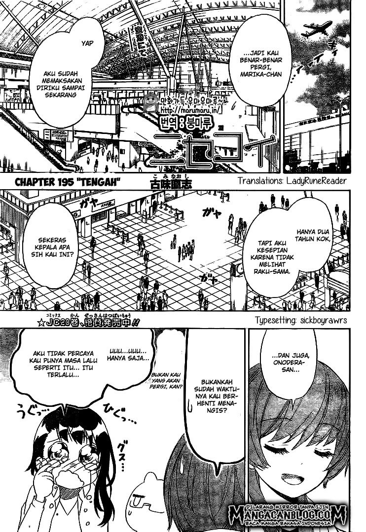 nisekoi - Chapter: 195