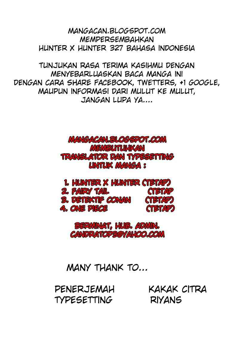 hunter-x-hunter - Chapter: 327