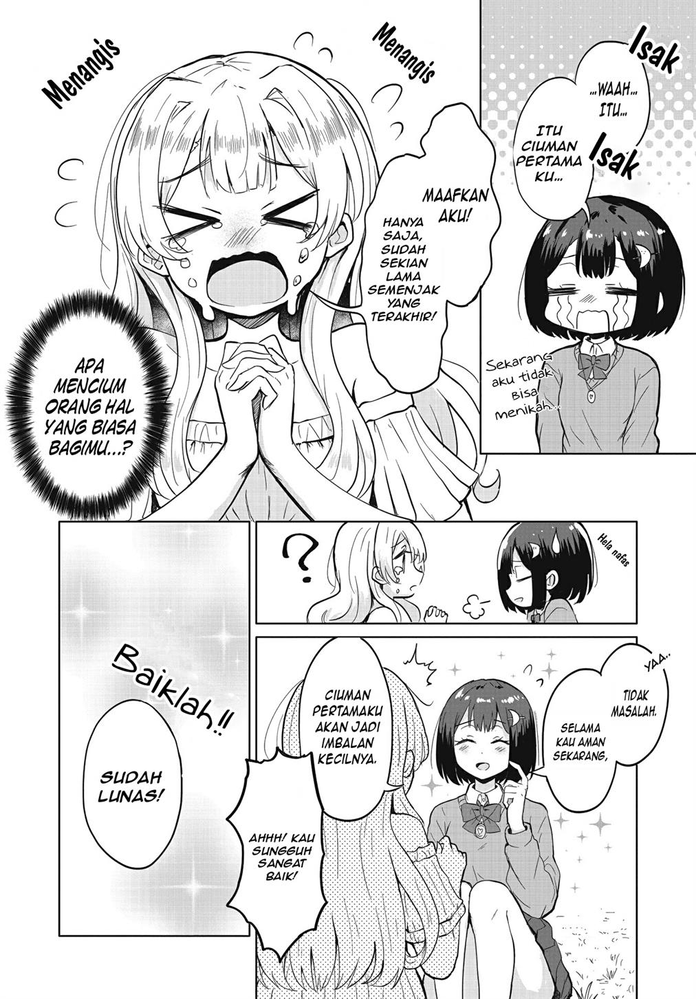 ironna-onnanoko-to-kisu-wo-shiteitara-yuri-kisu-ni-mezamete-shimaimashita - Chapter: 1