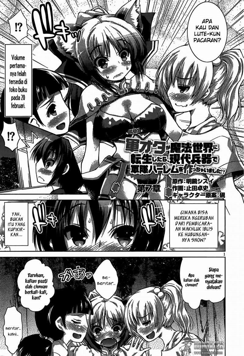 gunota-ga-mahou-sekai-ni-tensei-shitara-gendai-heiki-de-guntai-harem-o-tsukucchaimashita - Chapter: 07