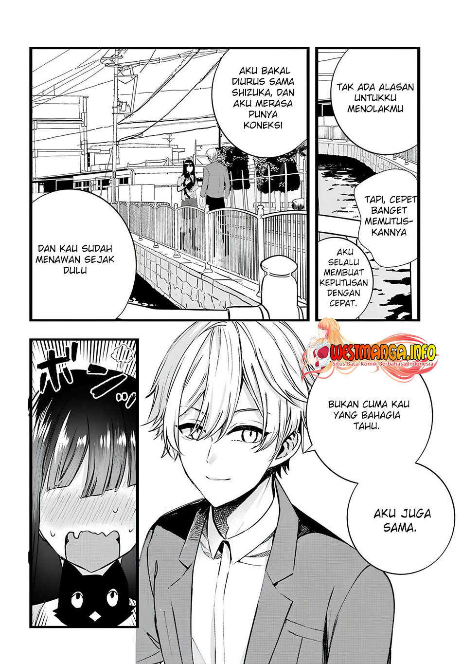 chiteki-de-cool-na-kouhai-bijo-ore-no-kai-neko-ni-naru - Chapter: 12
