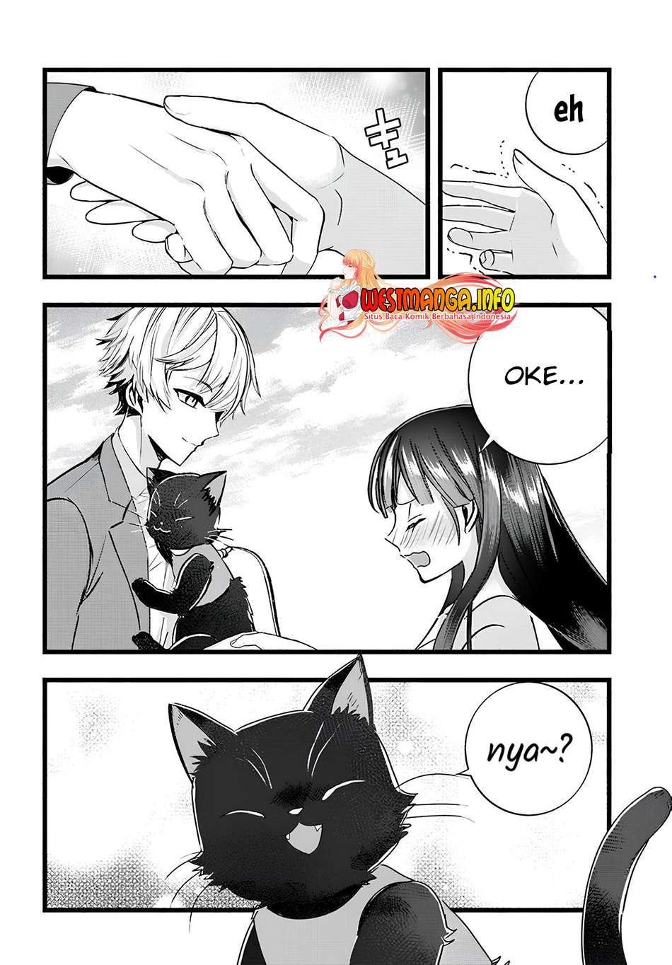 chiteki-de-cool-na-kouhai-bijo-ore-no-kai-neko-ni-naru - Chapter: 12
