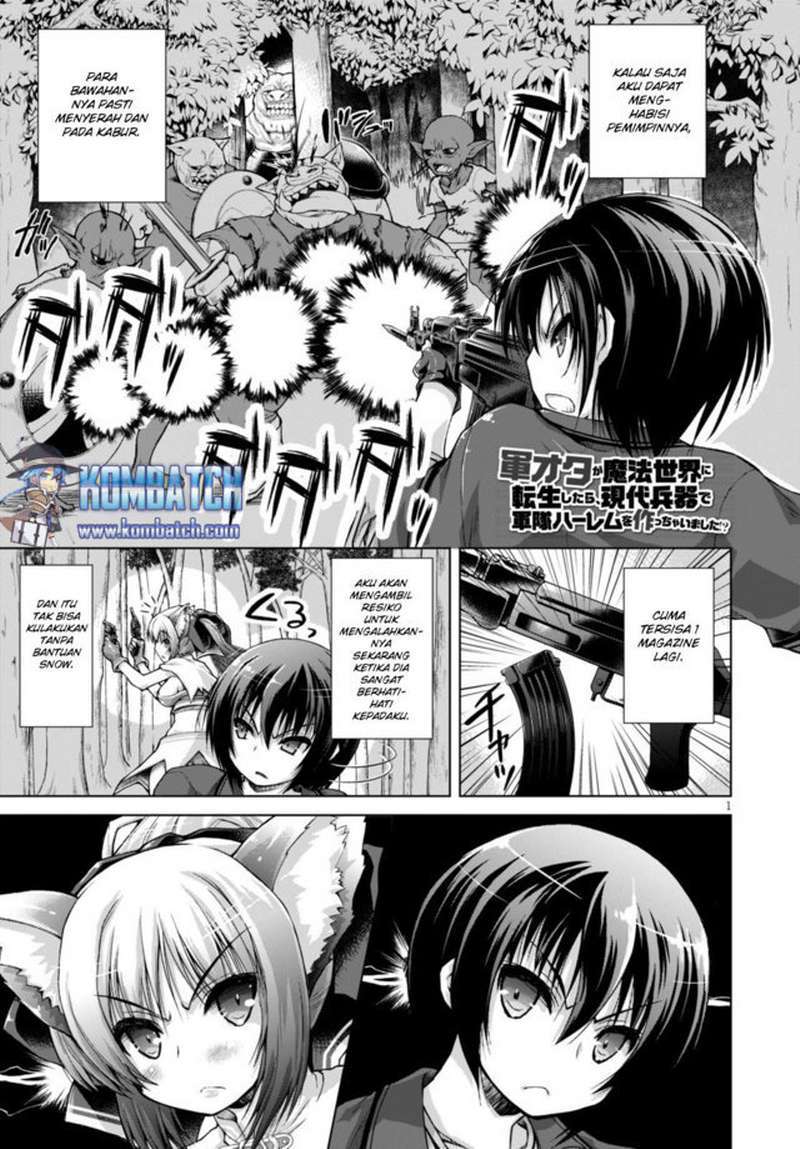 gunota-ga-mahou-sekai-ni-tensei-shitara-gendai-heiki-de-guntai-harem-o-tsukucchaimashita - Chapter: 09