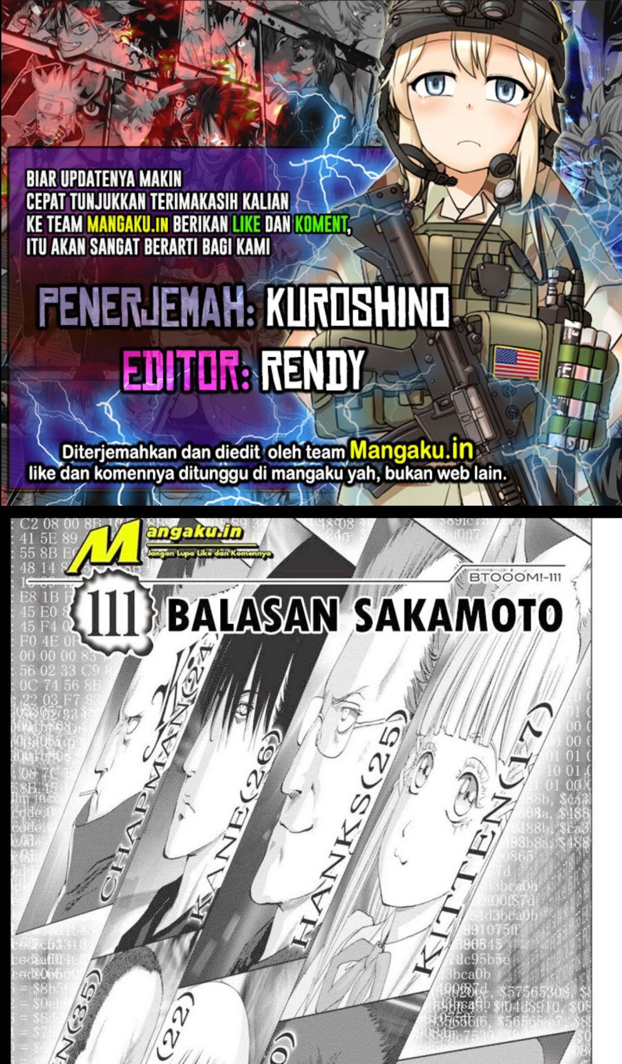 btooom - Chapter: 111.1