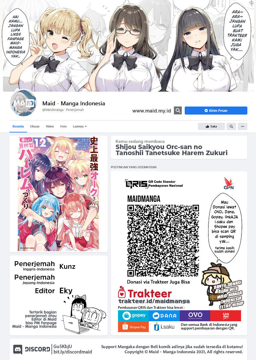 shijou-saikyou-orc-san-no-tanoshii-tanetsuke-harem-zukuri - Chapter: 102
