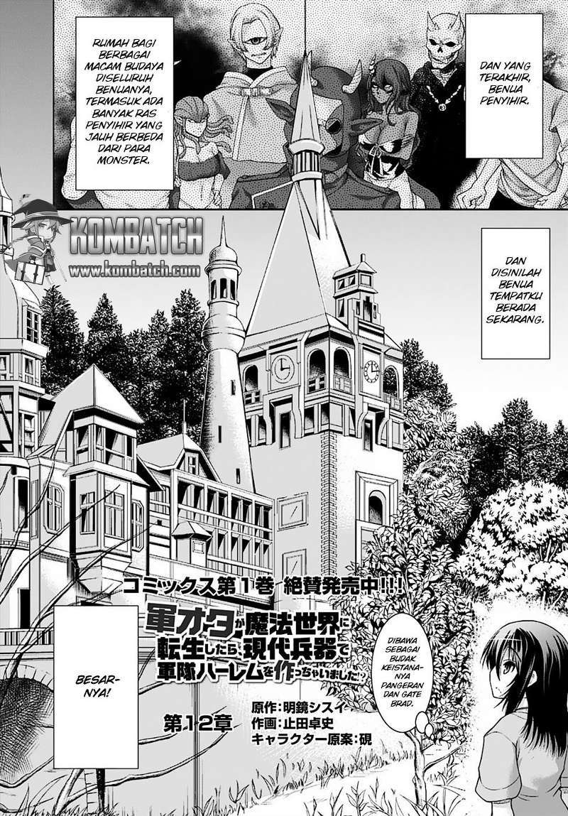 gunota-ga-mahou-sekai-ni-tensei-shitara-gendai-heiki-de-guntai-harem-o-tsukucchaimashita - Chapter: 12