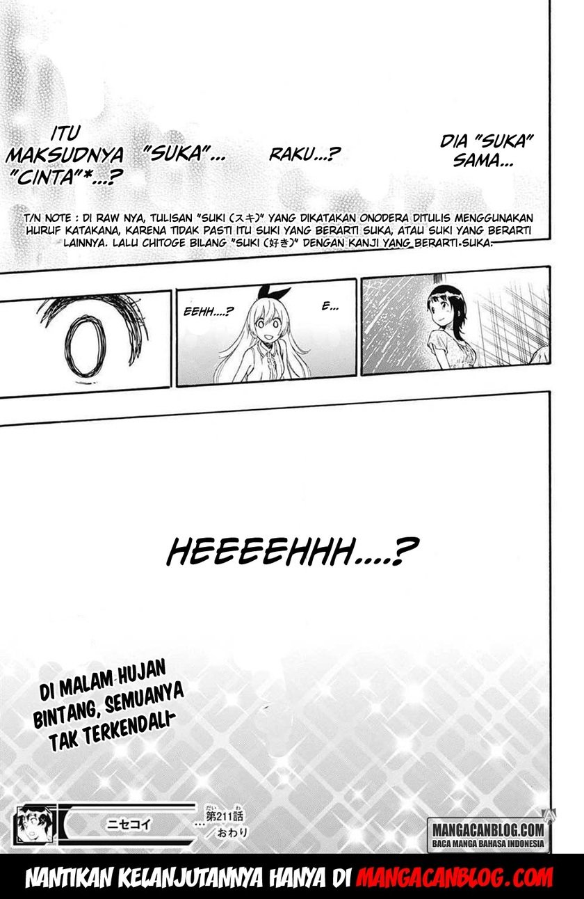 nisekoi - Chapter: 211