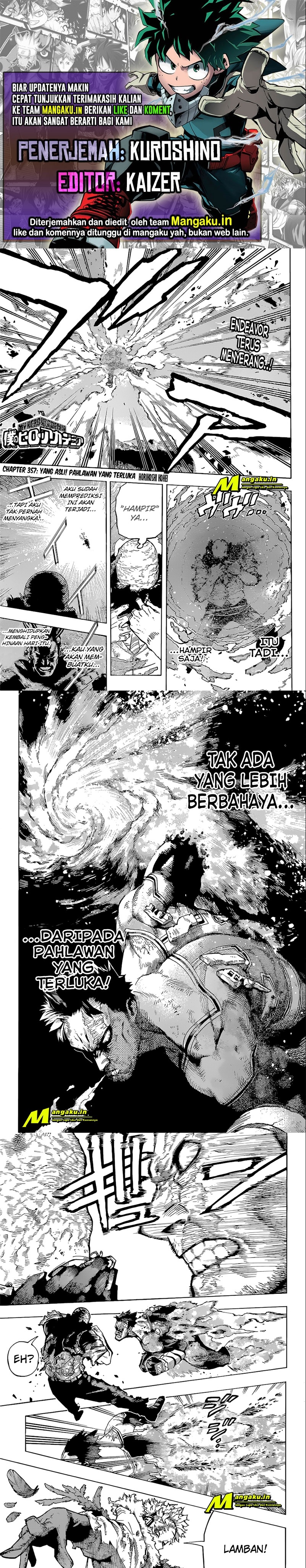 boku-no-hero-academia - Chapter: 357