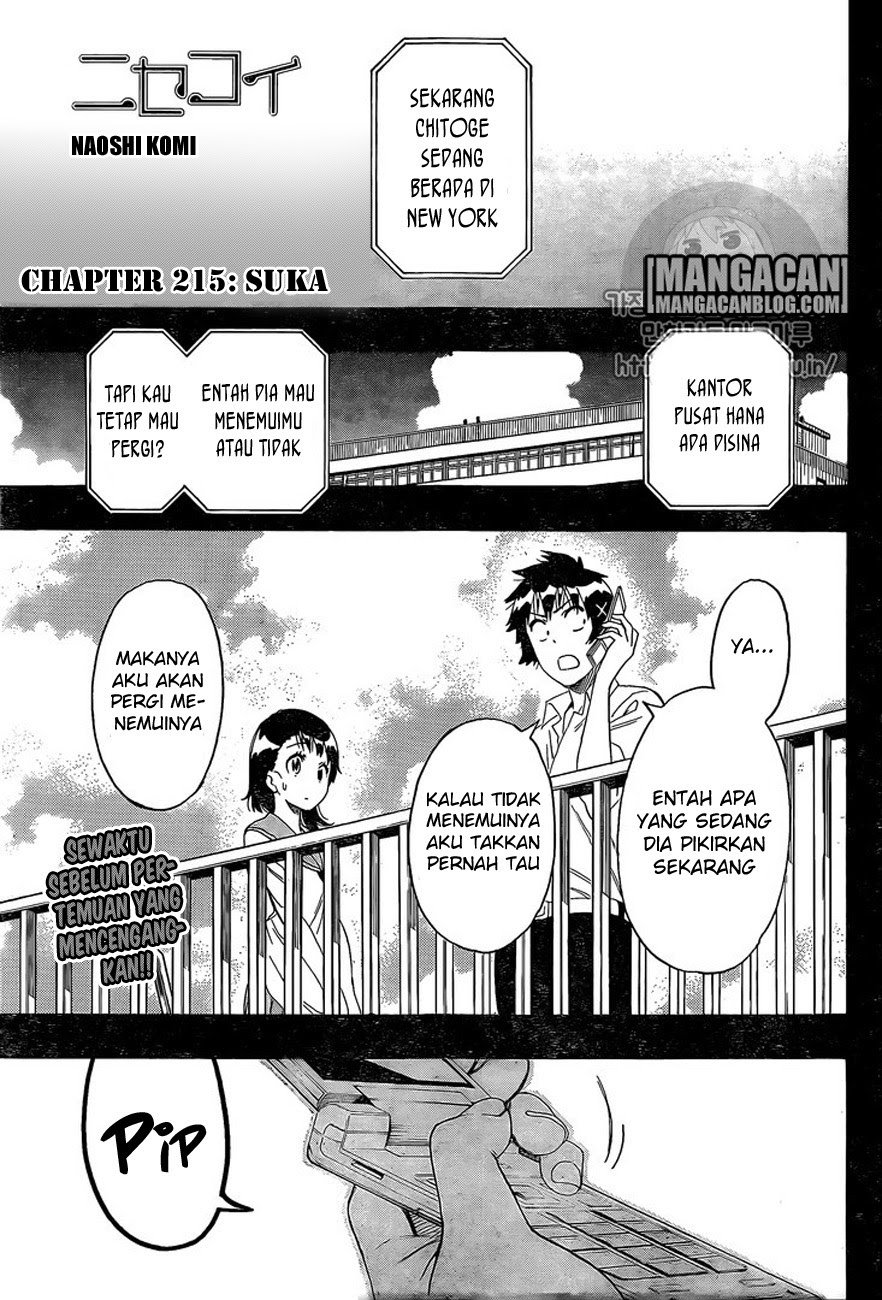 nisekoi - Chapter: 215