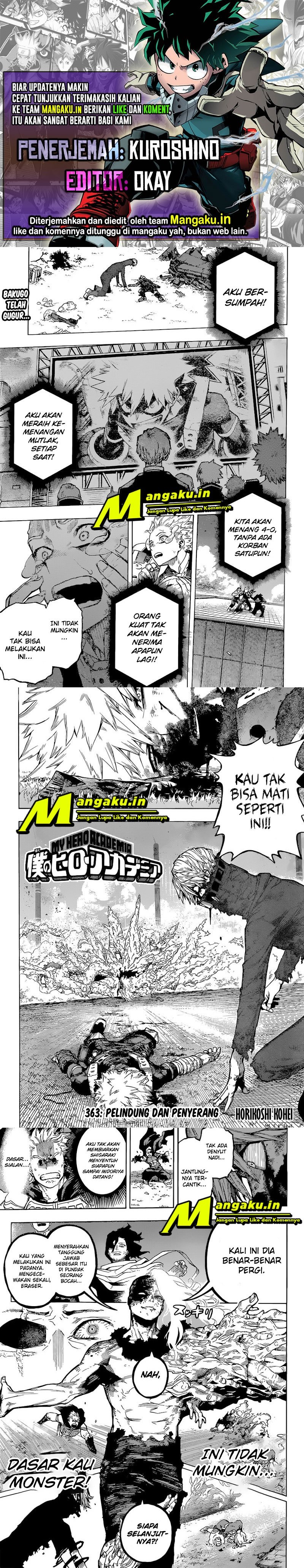 boku-no-hero-academia - Chapter: 363