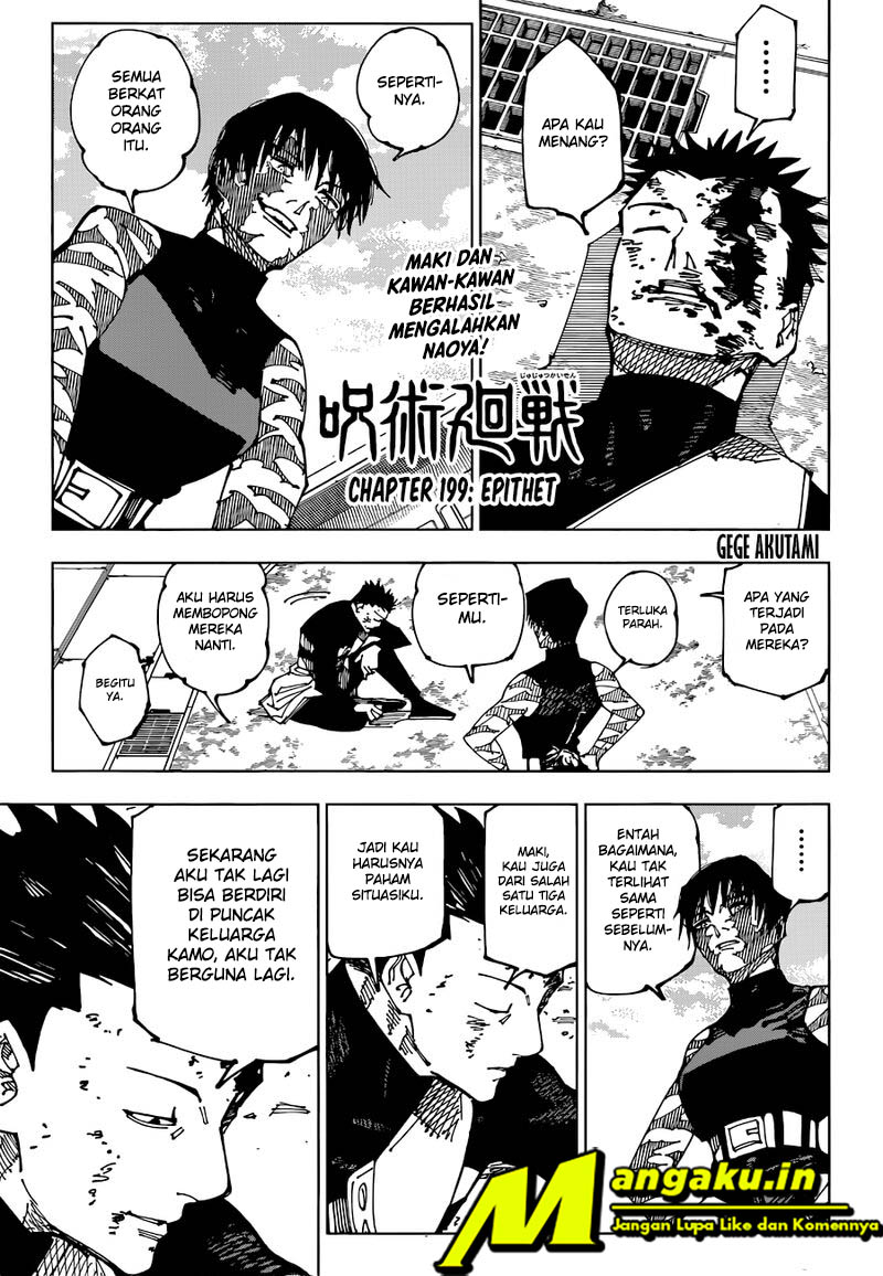 jujutsu-kaisen - Chapter: 199