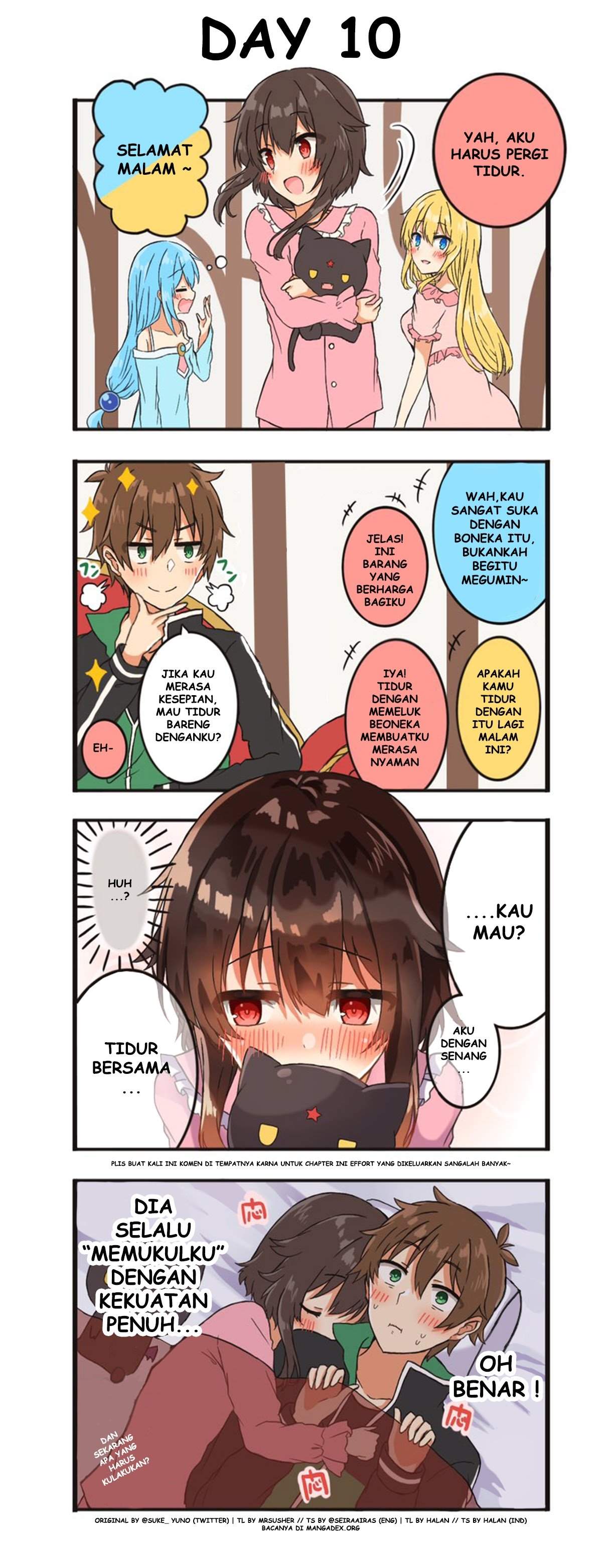 kono-subarashii-sekai-ni-shukufuku-wo-kazumegu-will-get-married-in-100-days - Chapter: 10