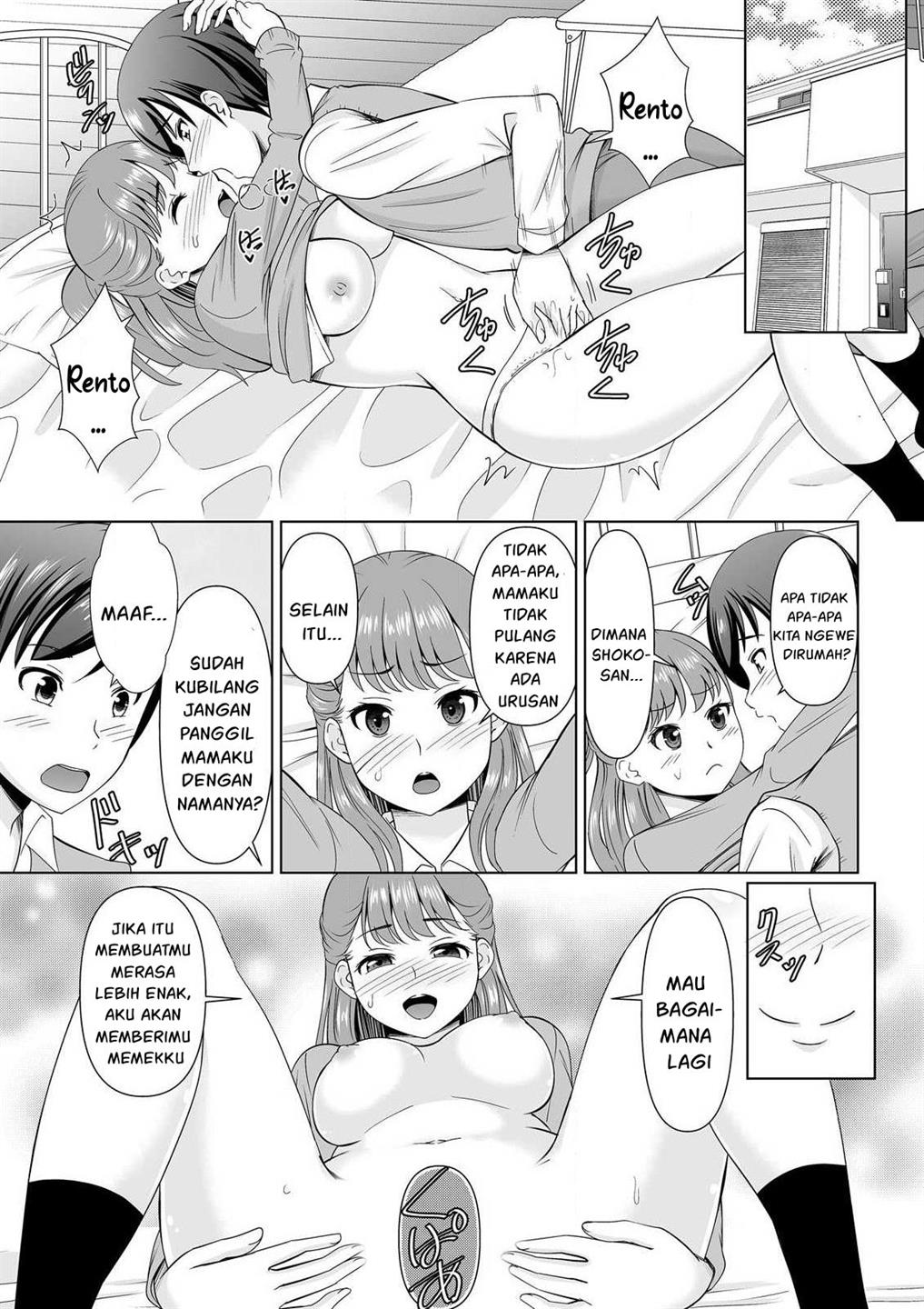 yokkyu-fumanna-ore-to-kano-haha-kanojo-ni-naisho-de-kossori-sex - Chapter: 3