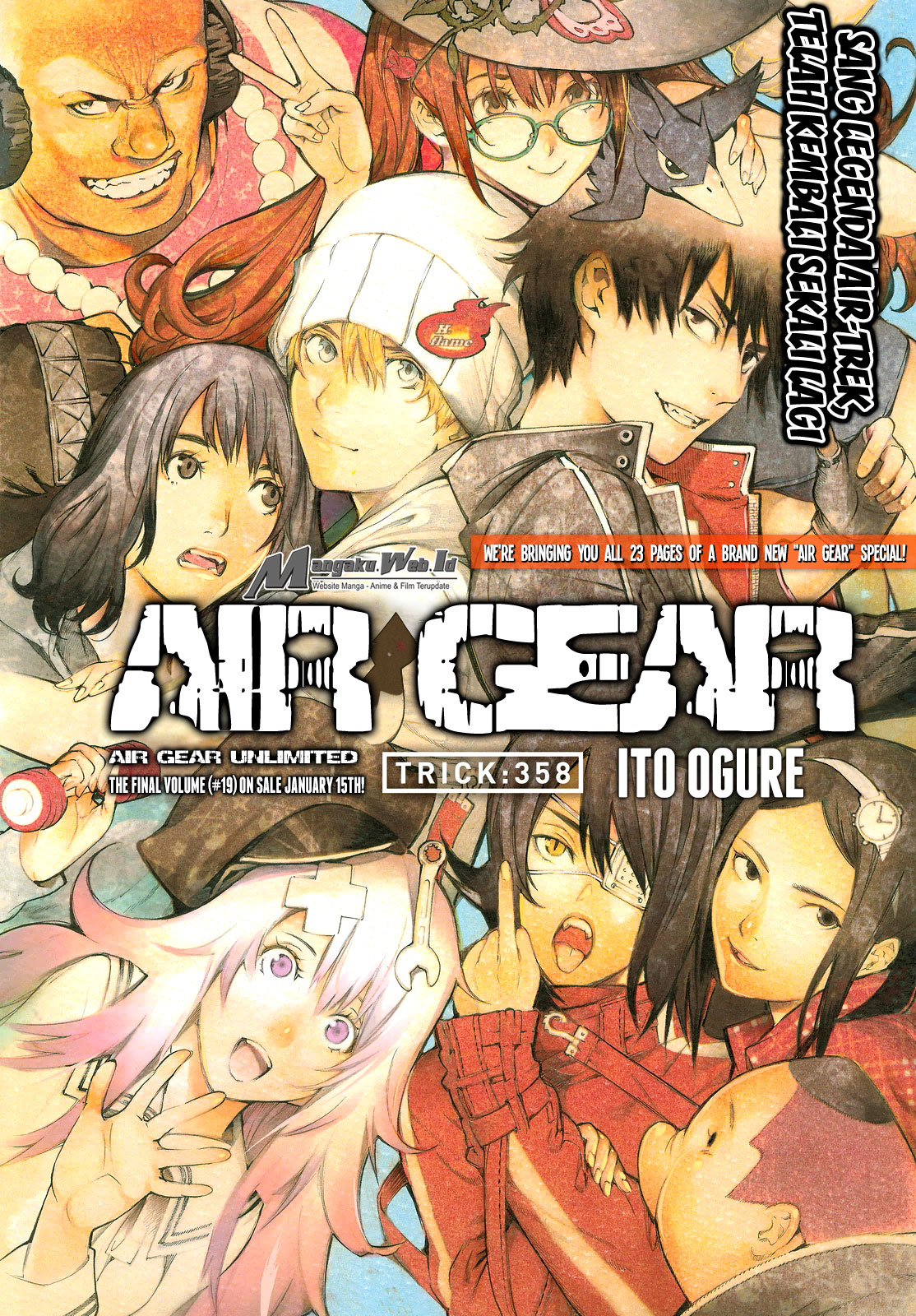 air-gear - Chapter: 358 End