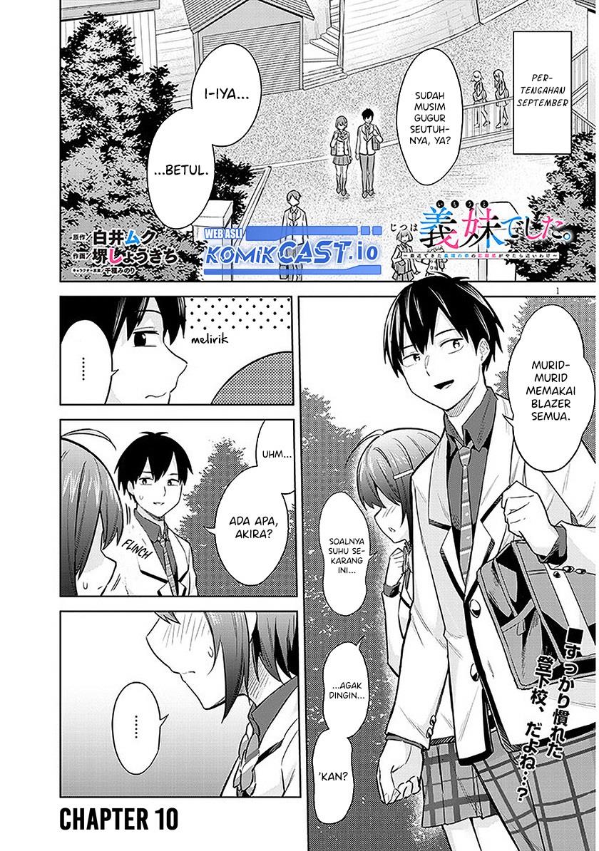 jitsu-wa-imouto-deshita-saikin-de-kita-giri-no-otouto-no-kyorikan-ga-yatara-chikai-wake - Chapter: 10