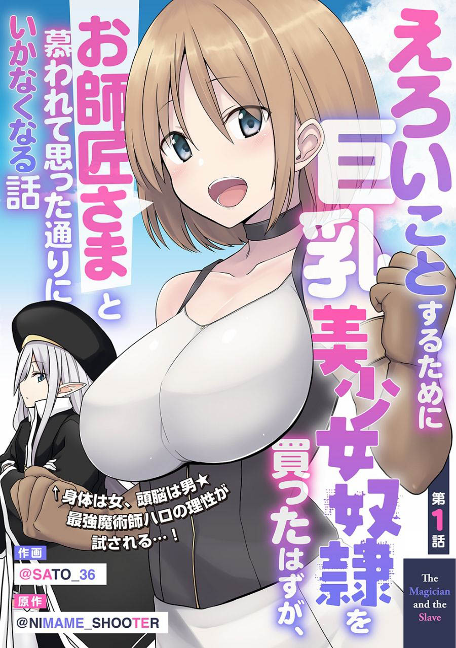 eroi-koto-suru-tame-ni-kyonyuu-bishoujo-dorei-o-katta-hazu-ga-oshishou-sama-to-shitawa-rete-omotta-toori-ni-ikanaku-naru-hanashi - Chapter: 1