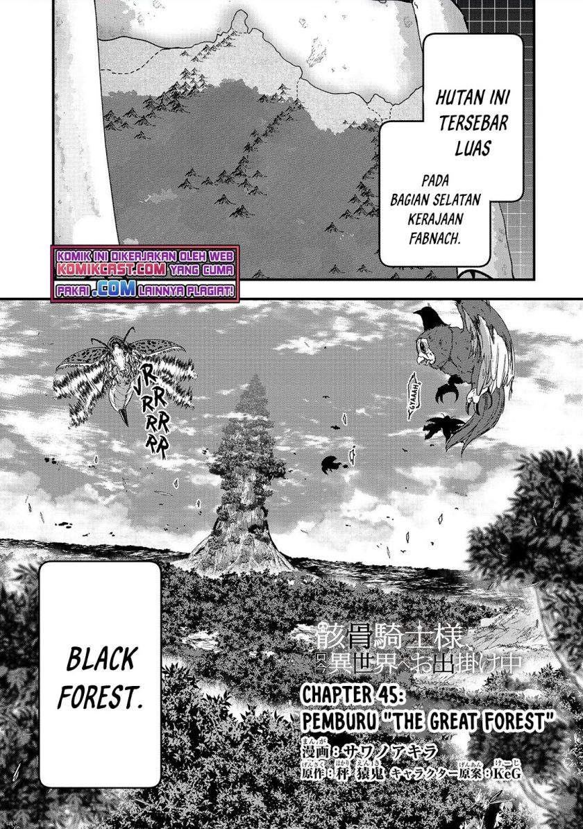 gaikotsu-kishi-sama-tadaima-isekai-e-o-dekake-chuu - Chapter: 45