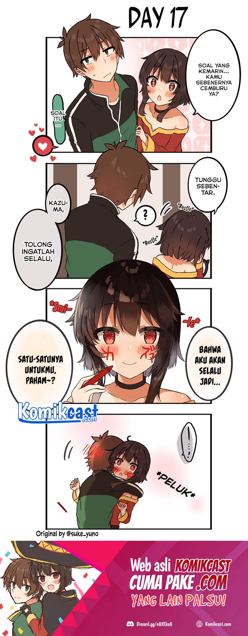 kono-subarashii-sekai-ni-shukufuku-wo-kazumegu-will-get-married-in-100-days - Chapter: 17